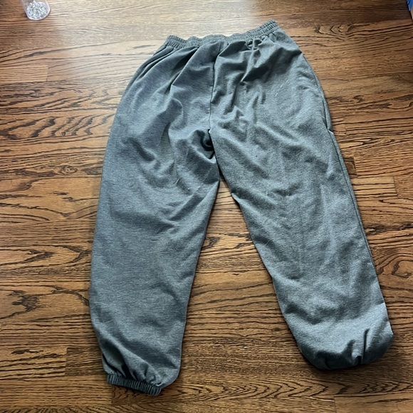 Romwe Gray Sweatpants with Skeleton M/6 - Picture 4 of 4